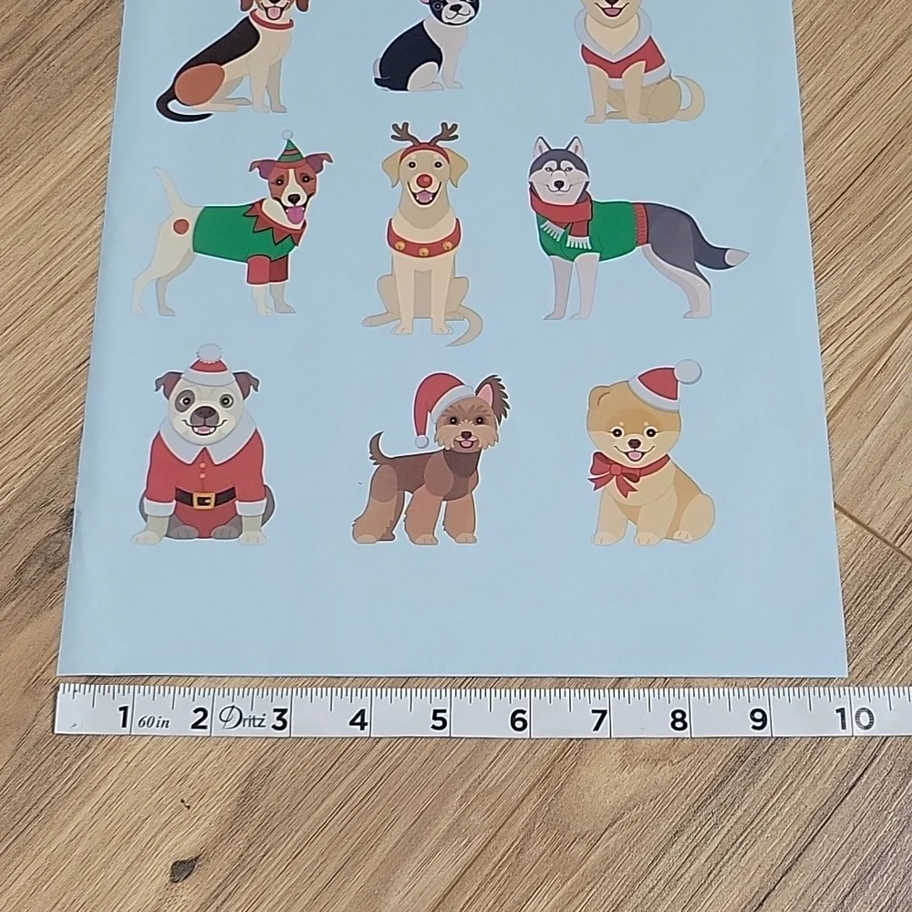 Upaknship Holiday Dog 60 Polymailers